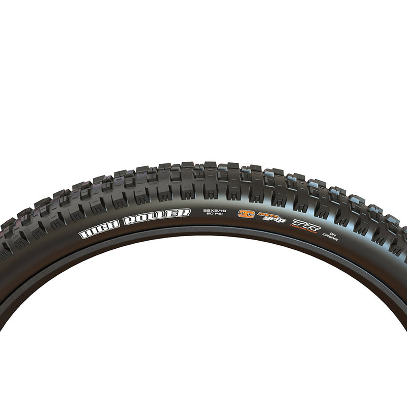 Load image into Gallery viewer, Maxxis High Roller III Mountain Tire, 29"x2.40, Folding, Tubeless Ready, 3C Maxx Grip, DH, 120x2TPI, Black
