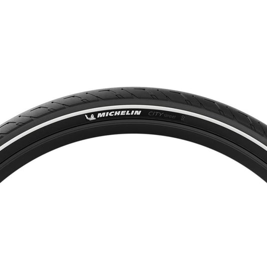 Michelin City Street Road Tire, 27.5''x2.20, Wire, Clincher, MAGI-X, Black