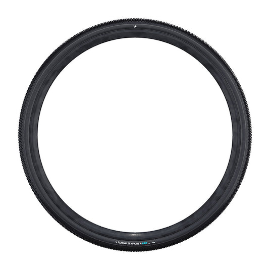 Schwalbe G-One R Pro Gravel Tire, 28x1.70, Folding, Tubeless Ready, Addix Race, V-Guard, 67TPI, Black