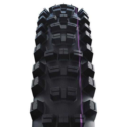 Schwalbe Shredda Rear Tire - 29 x 2.50, Tubeless, Folding, Black, Evolution Line, Gravity Pro, Addix Ultra Soft, Radial,