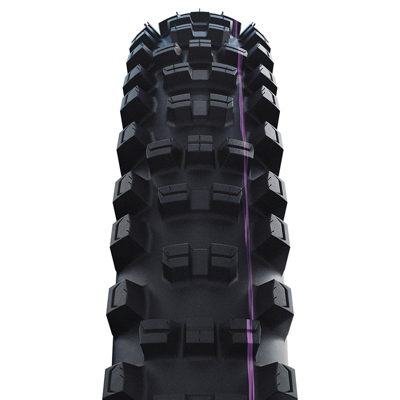 Load image into Gallery viewer, Schwalbe Shredda Gravity Pro Mountain Tire, 29"x2.50, Folding, Tubeless Ready, Ultra Soft, Gravity Pro - Radial, Black
