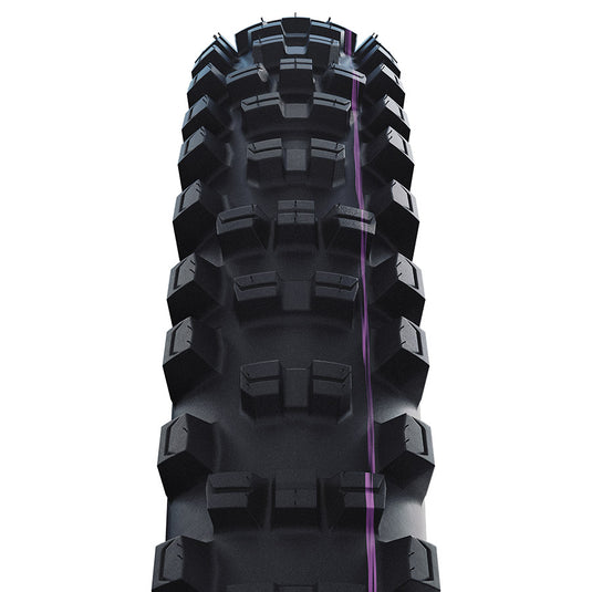 Schwalbe Shredda Gravity Pro Mountain Tire, 29"x2.50, Folding, Tubeless Ready, Ultra Soft, Gravity Pro - Radial, Black