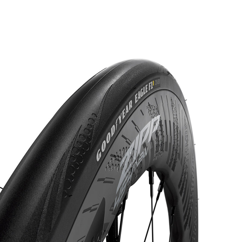 Load image into Gallery viewer, Zipp Goodyear Eagle F1 R NSW Road Tire, 700x29mm, Folding, Tubeless Ready, Dynamic:UHP, R:Shield, 180TPI, Black
