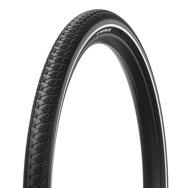 Load image into Gallery viewer, Michelin City Touring Road Tire, 26"x2.20, Wire, Clincher, MAGI-X, City Shield, 3x62, Black
