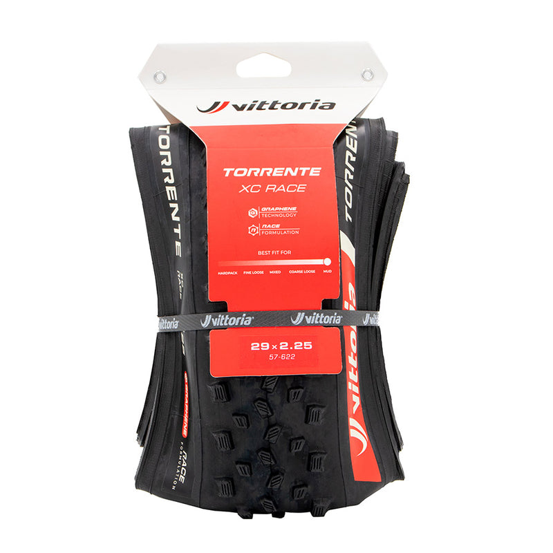 Load image into Gallery viewer, Vittoria TORRENTE Mountain Tire, 29x2.25, Folding, Tubeless Ready, Race Formulation Graphene + Silica, Nylon, 60TPI,
