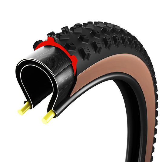 Vittoria TORRENTE Mountain Tire, 29x2.25, Folding, Tubeless Ready, Race Formulation Graphene + Silica, Nylon, 60TPI,