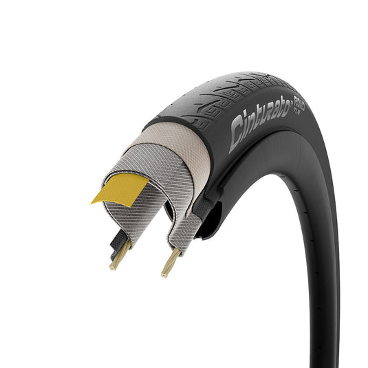 Pirelli Cinturato Road TLR Road Tire, 700x26C, Folding, Tubeless Ready, SmartNET™ Silica, TechWALL+, 60TPI, Black