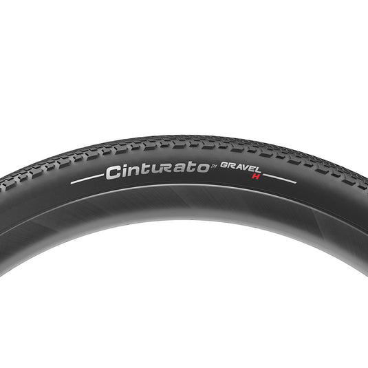 Pirelli Cinturato Gravel H HP-Line, Gravel Tire, 700x45C, Folding, Tubeless Ready, SmartEVO GR, ProWALL Gravel, 120TPI,