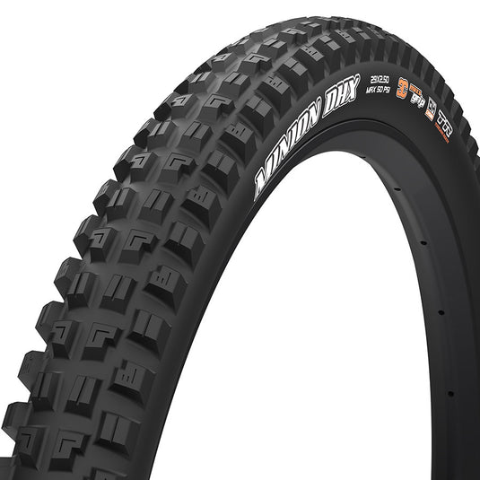 Maxxis Minion DHX 29"x2.50 Tubeless Mountain Tire MaxxGrip, Double Down, Folding, Black (Qty 2)