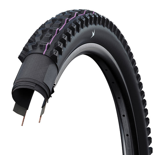 Schwalbe Tacky Chan Gravity Pro, Mountain Tire, 29x2.50, Folding, Clincher, Ultra Soft, Gravity Pro - Radial, 2x67TPI,