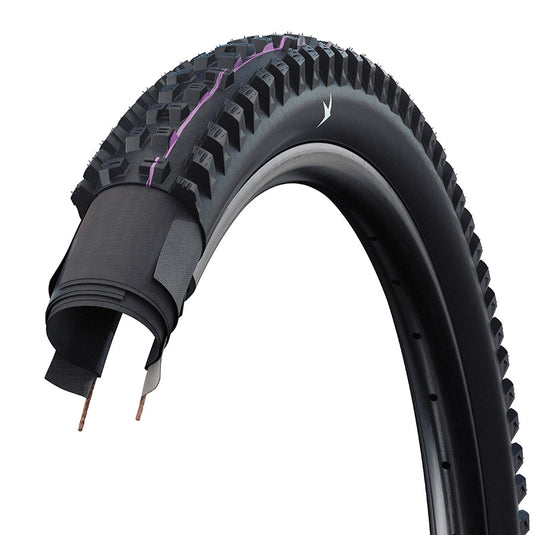 Schwalbe Tacky Chan Gravity Pro, Mountain Tire, 27.5x2.40, Folding, Clincher, Ultra Soft, Gravity Pro - Diagonal,