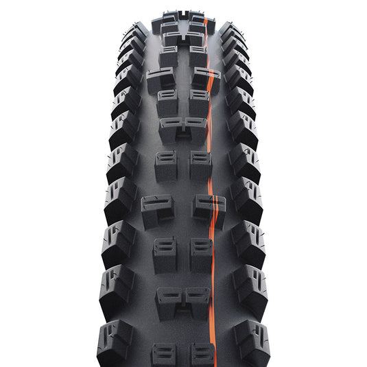 Schwalbe Tacky Chan Race Pro Mountain Tire, 29x2.40, Folding, Clincher, Soft, Diagonal, 67TPI, Black
