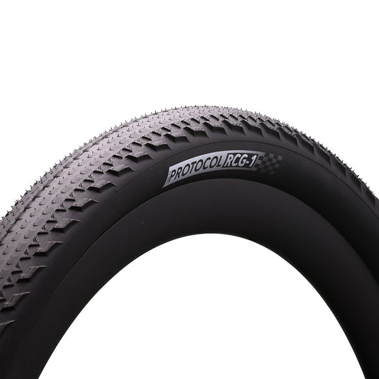 Silca Protocol RCG-1 700x50C Gravel Tubeless Ready Folding Tires Fast Rolling, Pulsar Compound, Black (Set of 2)