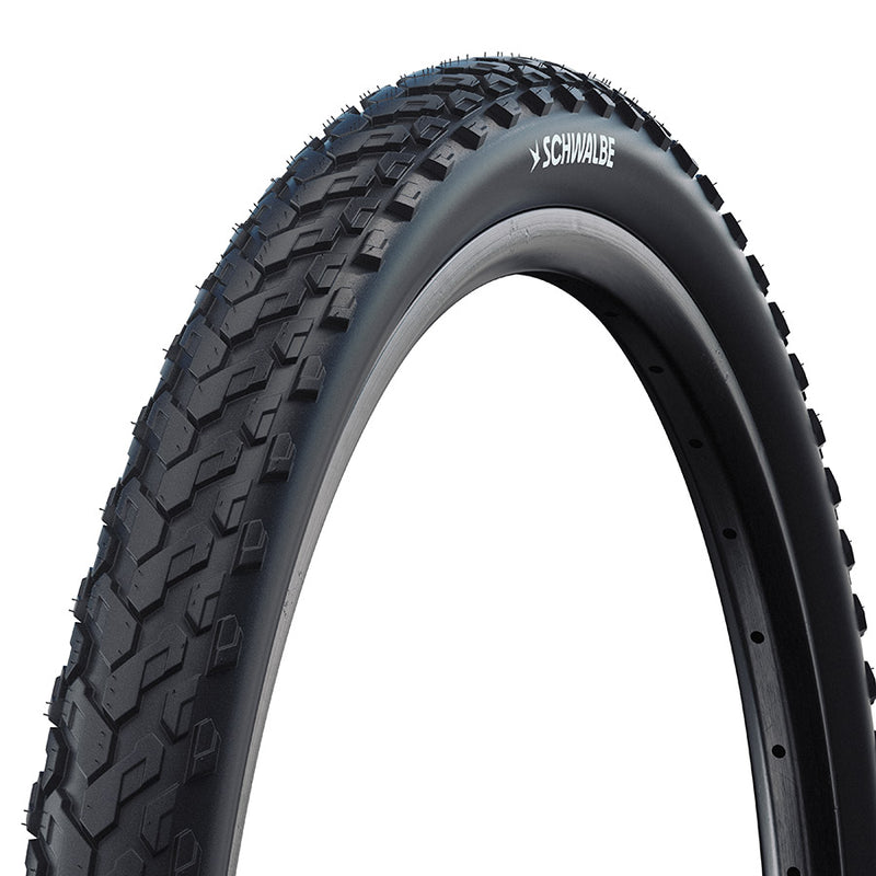 Load image into Gallery viewer, Schwalbe Motion Land Cruiser Hybrid 24" Bike Tires Durable, Eco-Friendly Clincher Tires with K-Guard &amp; Green Compound, Perfect for MTB &amp; E-Bike Adventures
