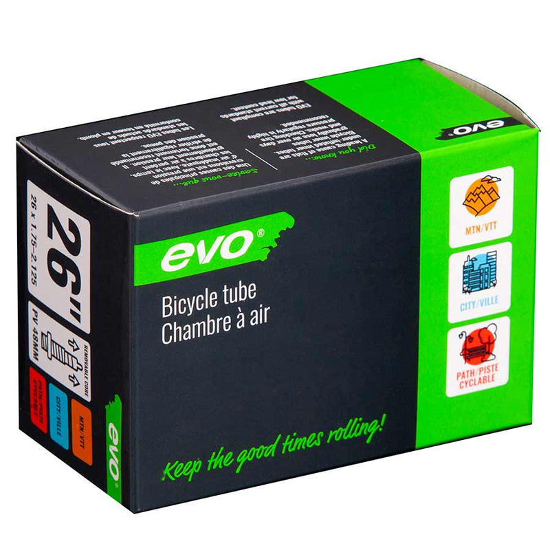 Load image into Gallery viewer, EVO Presta Tube Length: 48mm, 26'', 1.75-2.125
