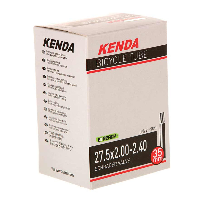 Load image into Gallery viewer, Kenda Butyl Tube, 27.5 (650b) x 2.0-2.4" SV/35mm - Each
