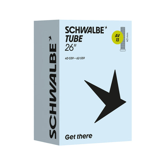 Schwalbe 26" Schrader Tube Bundle | Durable Inner Tubes with 40mm Valve for Cycling & Commuting