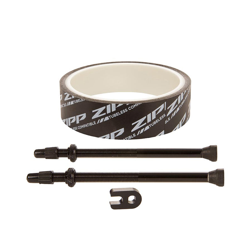 Load image into Gallery viewer, Zipp Tubeless Kit 26mm tape and 100mm valves, Fits 808 Firecrest
