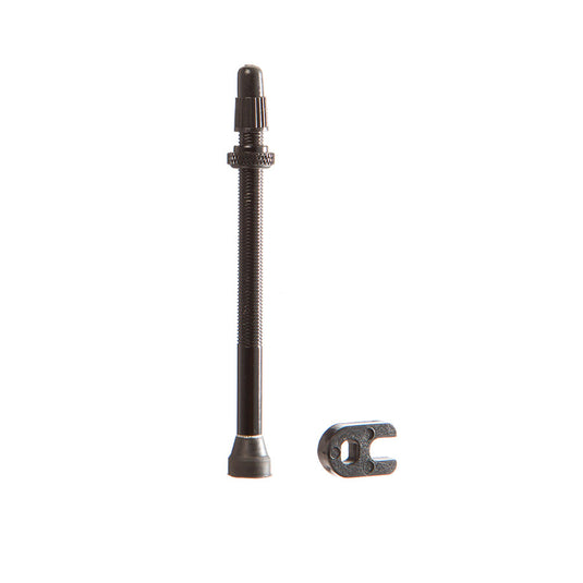 Zipp 80mm Universal Valve Tubeless Valve, Presta, 80mm, 1 valve, 1 valve core wrench