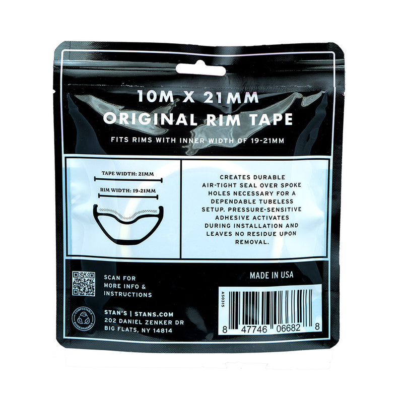 Load image into Gallery viewer, Stan's Original Tubeless Rim Tape, 21mm Width, 10m Roll
