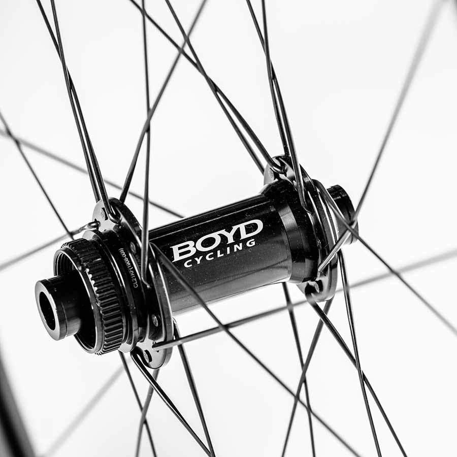Boyd Cycling 36mm Road Disc Carbon, Wheel, Front, 700C / 622, Holes: 24, 12mm TA, 100mm, Disc Center Lock