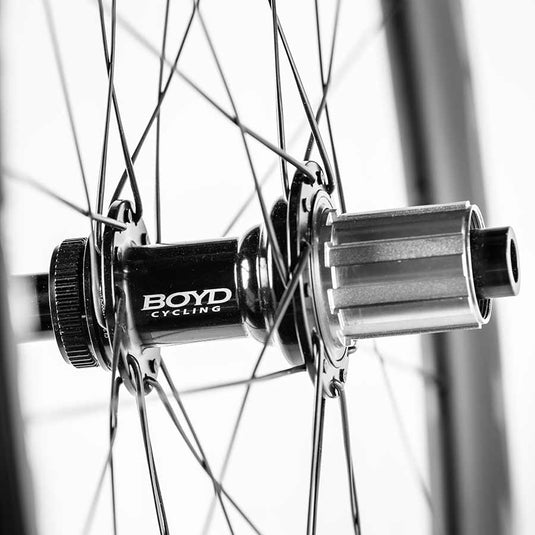 Boyd Cycling 36mm Road Disc Carbon, Wheel, Rear, 700C / 622, Holes: 28, 12mm TA, 142mm, Disc Center Lock, Shimano Road