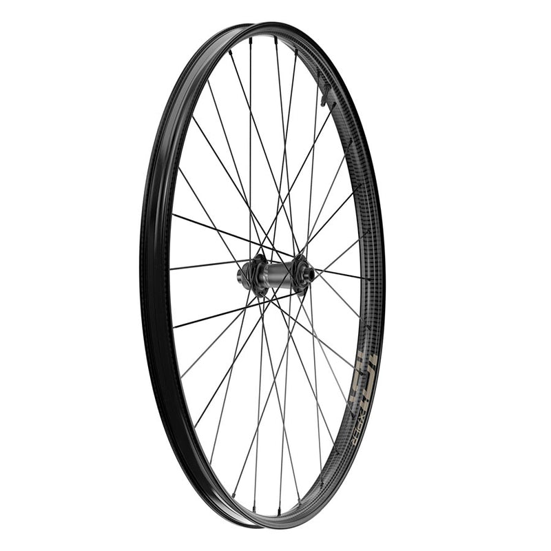 Load image into Gallery viewer, Zipp 101 XPLR Wheel Front 700C / 622, Holes: 28, 12mm TA, 100mm, Disc Center Lock, Kwiqsand Graphic

