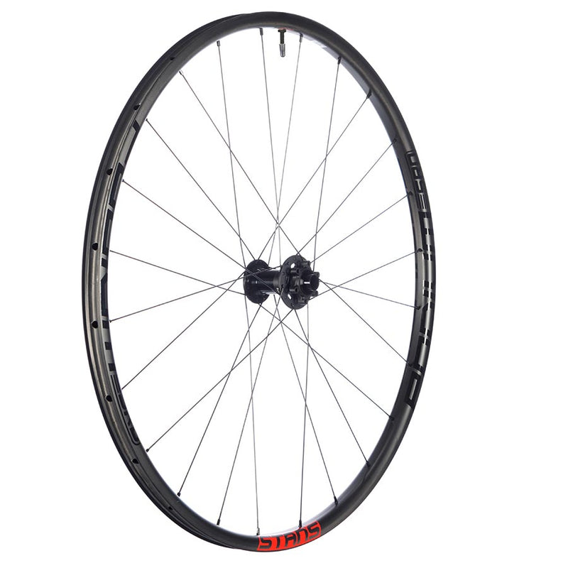 Load image into Gallery viewer, Stans No Tubes Podium SRD Wheel, Front, 29&#39;&#39; / 622, Holes: 24, 15mm TA, 110mm Boost, Disc IS 6-bolt
