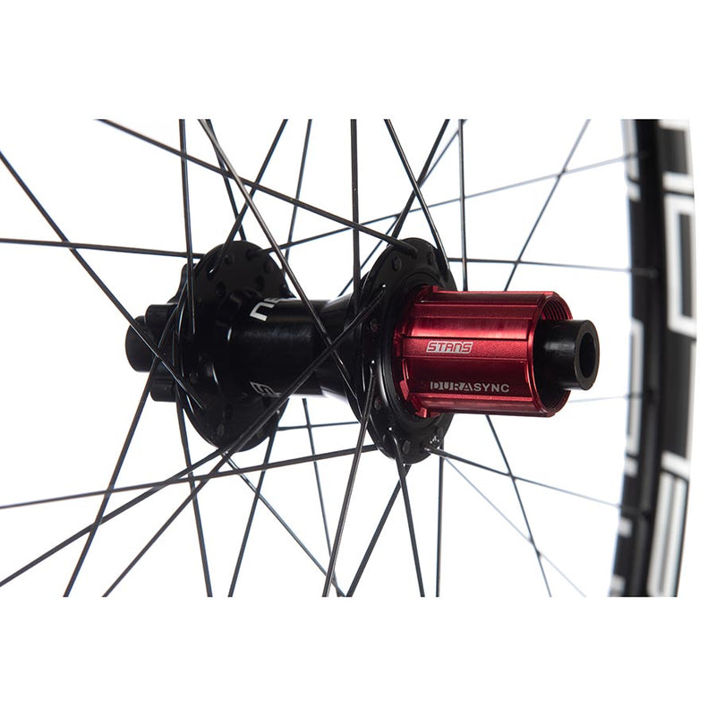 Load image into Gallery viewer, Stans No Tubes Flow EX3 Wheel, Rear, 27.5&#39;&#39; / 584, Holes: 32, 12mm TA, 157mm, Disc IS 6-bolt, Shimano Micro Spline
