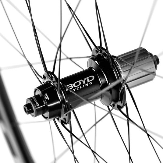 Boyd Cycling 44mm Clincher Wheel, Rear, 700C / 622, Holes: 28, QR, 130mm, Rim, Shimano HG 11