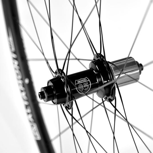 Boyd Cycling 44mm Clincher Wheel, Rear, 700C / 622, Holes: 28, QR, 130mm, Rim, Shimano HG 11