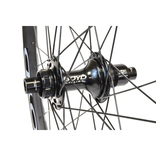 Boyd Cycling Prologue Stumphouse, Wheel, Rear, 27.5'' / 584, Holes: 32, 12mm TA, 142mm, Disc, SRAM XD-R