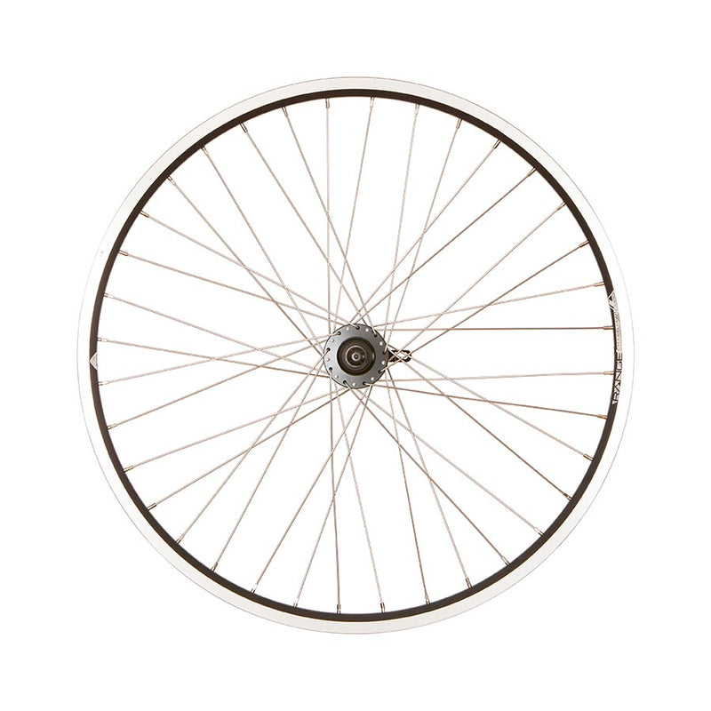 Load image into Gallery viewer, RCG DW19-26 Wheel Front 26&#39;&#39; / 559, Holes: 36, QR, 100mm, Rim and Disc IS 6-bolt
