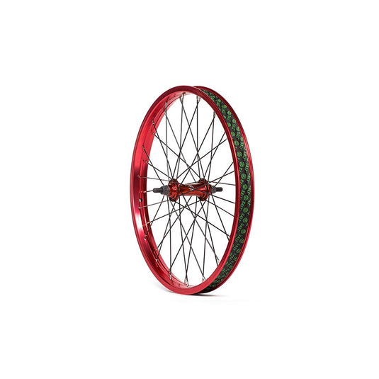 Salt Everest Front Wheel Front, 20'' / 406, Holes: 36, 10mm, 100mm, Rim, Red