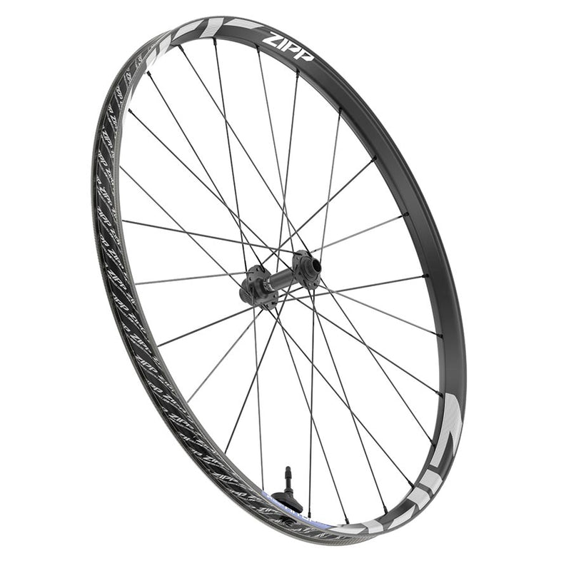 Load image into Gallery viewer, Zipp 1ZERO HITOP SW Wheel Front, 29&#39;&#39; / 622, Holes: 24, 15mm TA, 110mm Boost, Disc Center Lock, Blue
