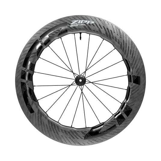 Zipp 858 NSW D1 Wheel Front, 700C / 622, Holes: 20, 12mm TA, 100mm, Disc Center Lock