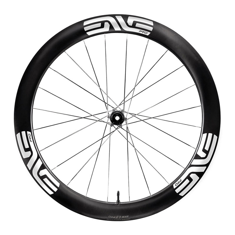 Load image into Gallery viewer, ENVE SES 4.5 PRO INDR PRO Wheel, Rear, 700C / 622, Holes: 24, 12mm TA, 142mm, Disc Center Lock, Campagnolo N3W, White
