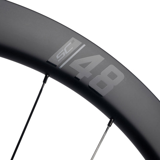 Vision SC 48 i25 DB CL DISC Wheel, Front and Rear, 700C / 622, Holes: 24/24, F: TA 12mm, R: X 12mm, F: 100, R: 142, Disc