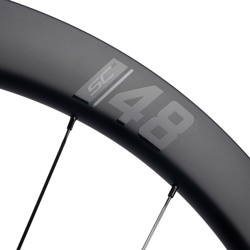 Load image into Gallery viewer, Vision SC 48 i25 DB CL DISC Wheel, Front and Rear, 700C / 622, Holes: 24/24, F: TA 12mm, R: X 12mm, F: 100, R: 142, Disc
