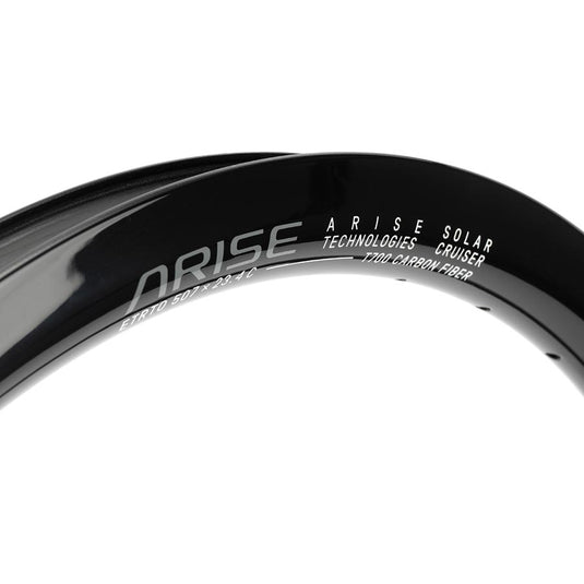 ARISE Solar Cruiser Rim 24'', Holes: 36, Black, Front