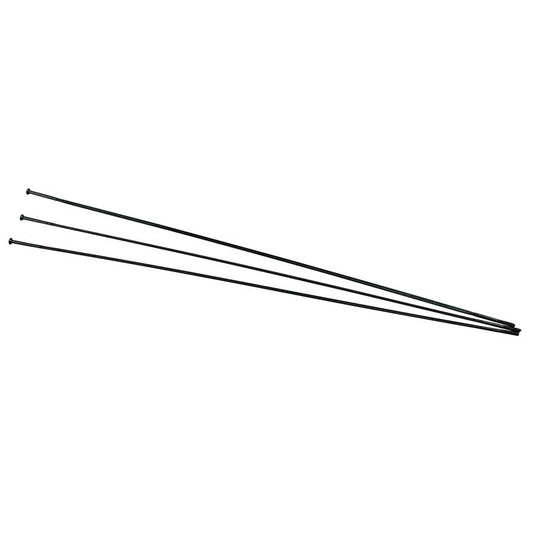 Zipp Sapim CX-Ray Black Straight pull spokes, Pack of 3, 278mm