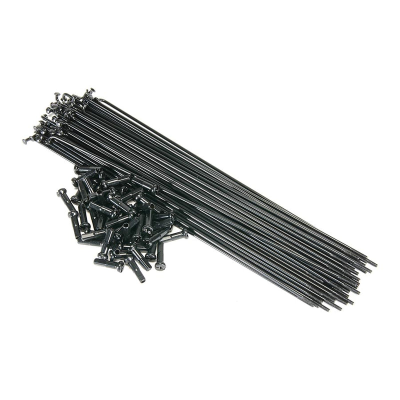 Load image into Gallery viewer, Salt PG Spokes J-Bend Black, Length: 184, 40pcs
