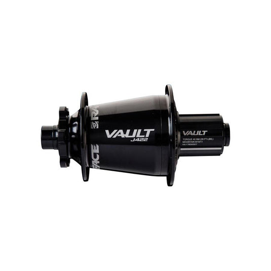 Raceface Vault Disc Hub Rear, 32H, 12mm TA, 148mm, J-Bend, Shimano, Black