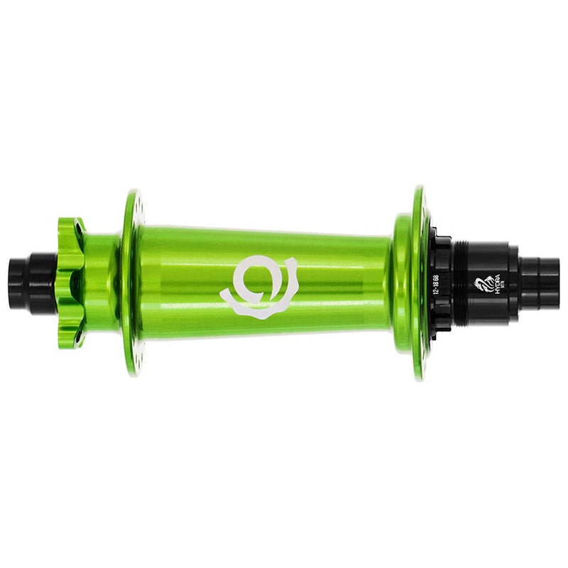 Load image into Gallery viewer, Industry Nine Hydra Classic Boost 6B, Disc Hub, Rear, 32H, 12mm TA, 148mm, SRAM XD, Lime Green
