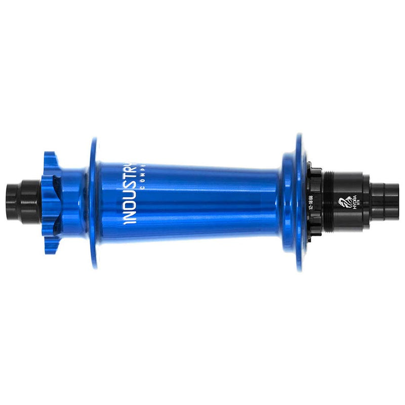 Load image into Gallery viewer, Industry Nine Hydra Classic Boost 6B, Disc Hub, Rear, 28H, 12mm TA, 148mm, SRAM XD, Blue
