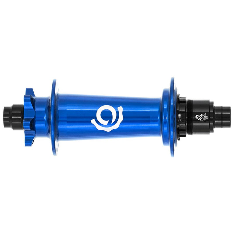 Load image into Gallery viewer, Industry Nine Hydra Classic Boost 6B, Disc Hub, Rear, 28H, 12mm TA, 148mm, Shimano Micro Spline, Blue
