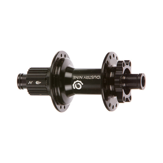 Industry Nine 1/1 Classic Boost 6B, Disc Hub, Rear, 32H, 12mm TA, 148mm, Shimano Micro Spline, Black