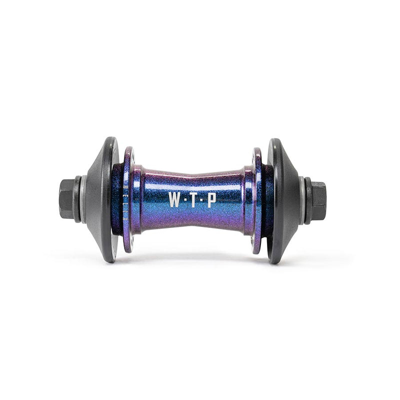 Load image into Gallery viewer, We The People Helix Hub Front, 36H, 100mm, Purple
