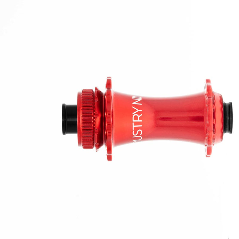 Load image into Gallery viewer, Industry Nine Solix G Classic Front, Disc Hub, Front, 24H, 12mm TA, 100mm, Red
