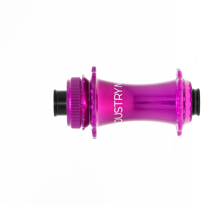 Load image into Gallery viewer, Industry Nine Solix G Classic Front, Disc Hub, Front, 28H, 12mm TA, 100mm, Purple
